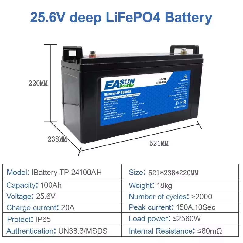 EASUN POWER LiFePO4 Battery 10 - Grid Tie Inverter Limiter 2000W 评论和价格