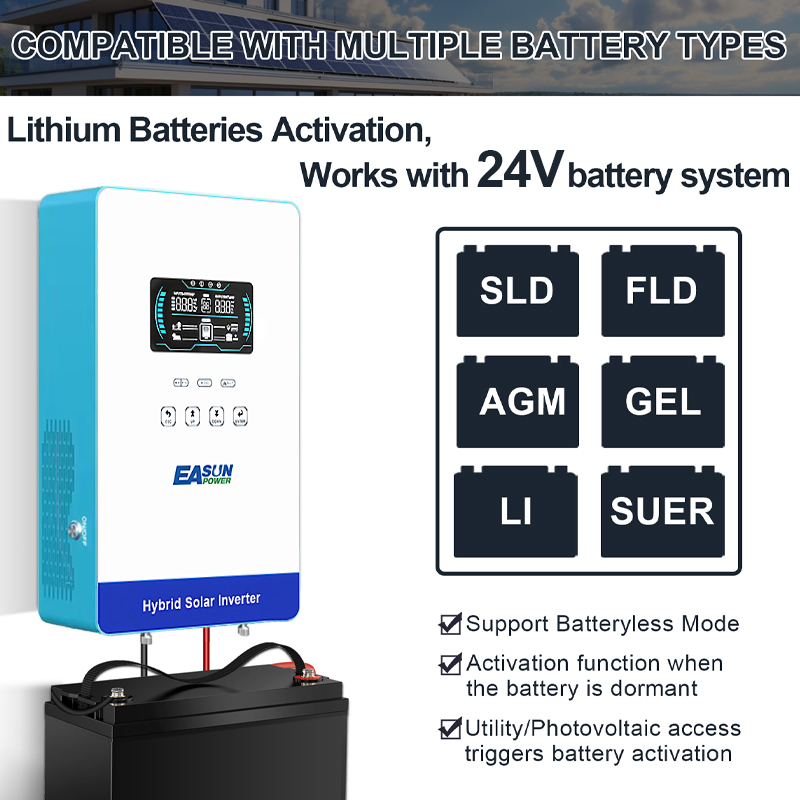 EASUN POWER 4KW Inverter 110V  - Grid Tie Inverter Limiter 2000W 评论和价格