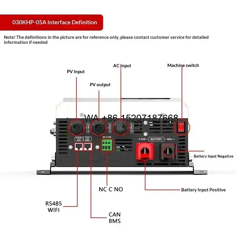 Wmwmnu for Hybrid Single Phase - Hybrid Solar Inverter 5.5Kw Mppt 48V 评论和价格